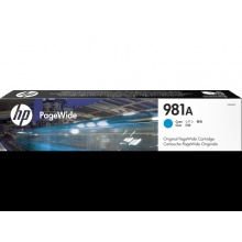 惠普HP 981A PageWide 青色原装墨盒