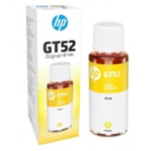 惠普（HP）原装GT52黄色墨水适用Tank410/411/418/419/508/511/518/519/531/538/618染料墨水（8000页）